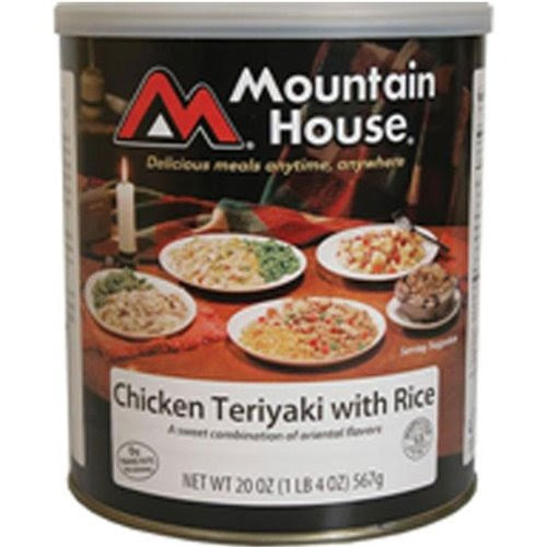 Mountain House Chicken Teriyaki #10 Can Freeze Dried Food - 6 Cans Per Case NEW!