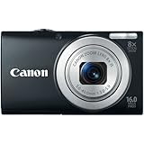 Canon PowerShot A4000IS 16.0 MP Digital Camera with 8x Optical Image Stabilized Zoom 28mm Wide-Angle Lens with 720p HD Video Recording and 3.0-Inch LCD
