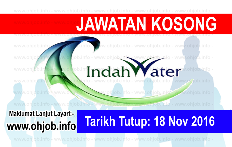 Jawatan Kerja Kosong Indah Water Konsortium (IWK) logo www.ohjob.info november 2016