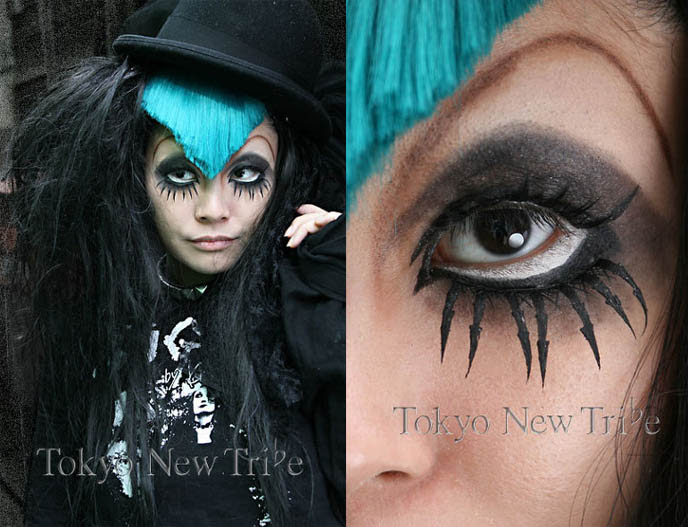 anime eyes makeup. anime contact lenses,