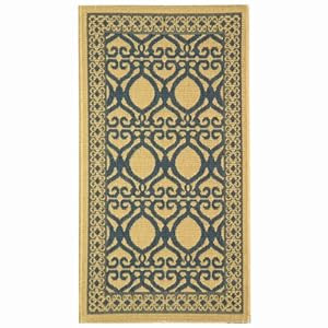 Courtyard CY3040-1E01 Natural / Olive Contemporary Rug