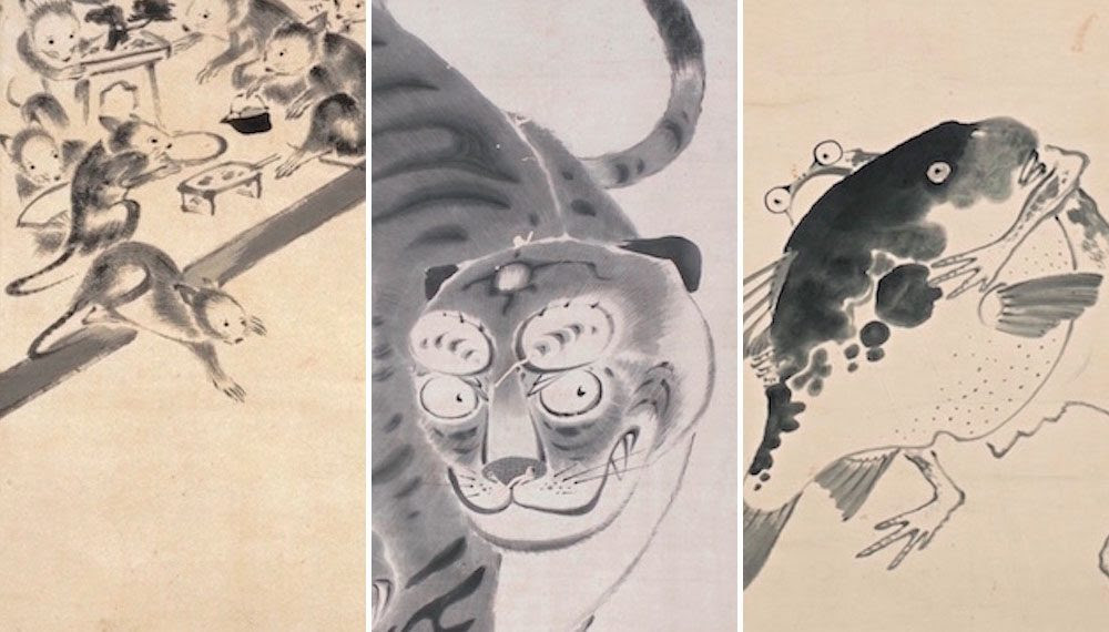 えっ これを墨だけで描いてるの 絵師の巧みな技とともに水墨画を解説 和樂web 日本文化の入り口マガジン