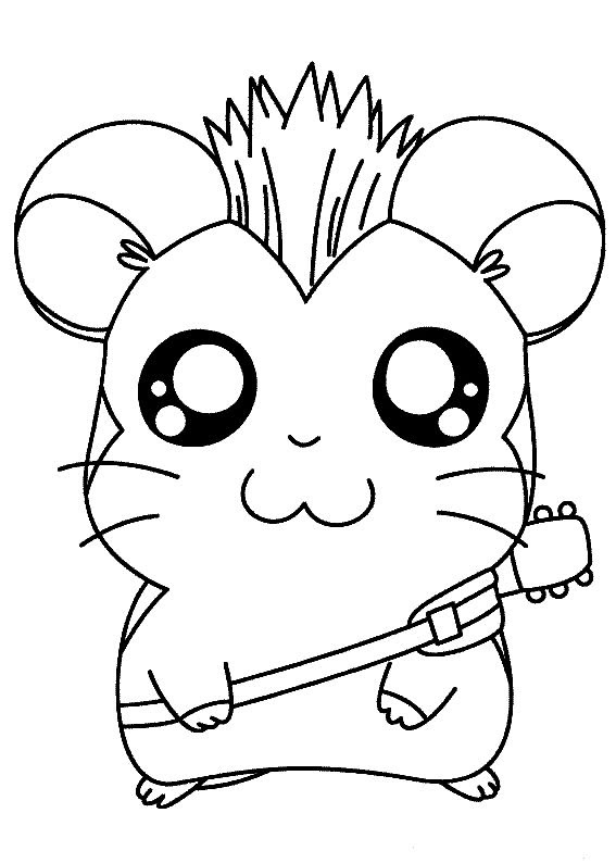 Cute Hamster Coloring Pages Coloring Home Cute Hamster Coloring Pages Coloring Home