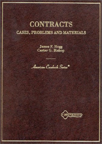 Contracts Cases Problems And Materials American