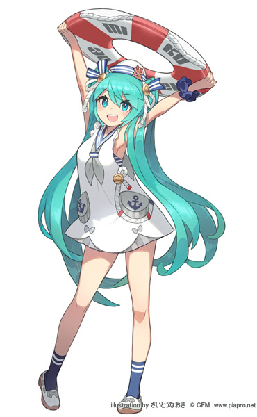 アミューズメント景品 タイトープライズアイテムのご紹介 四季シリーズフィギュア 夏服ver のミクさんが登場 初音ミク公式ブログ