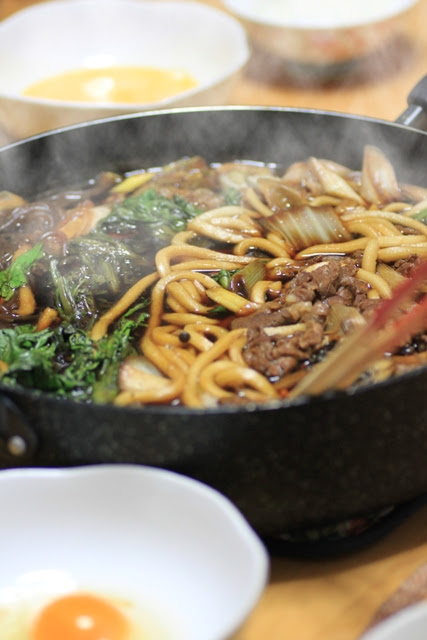 すきやき風煮込みうどん 煮付けのタレのススメ 九州の郷土料理と簡単まかないレシピ