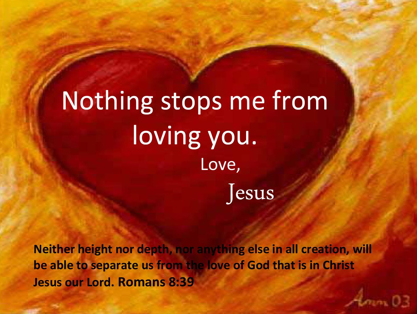 Happy Valentine’s Day to YOU…..Love, Jesus | Learning to Be