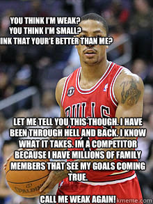  Rose on Derrick Rose And What He Means To Chicago Meme   Quickmeme