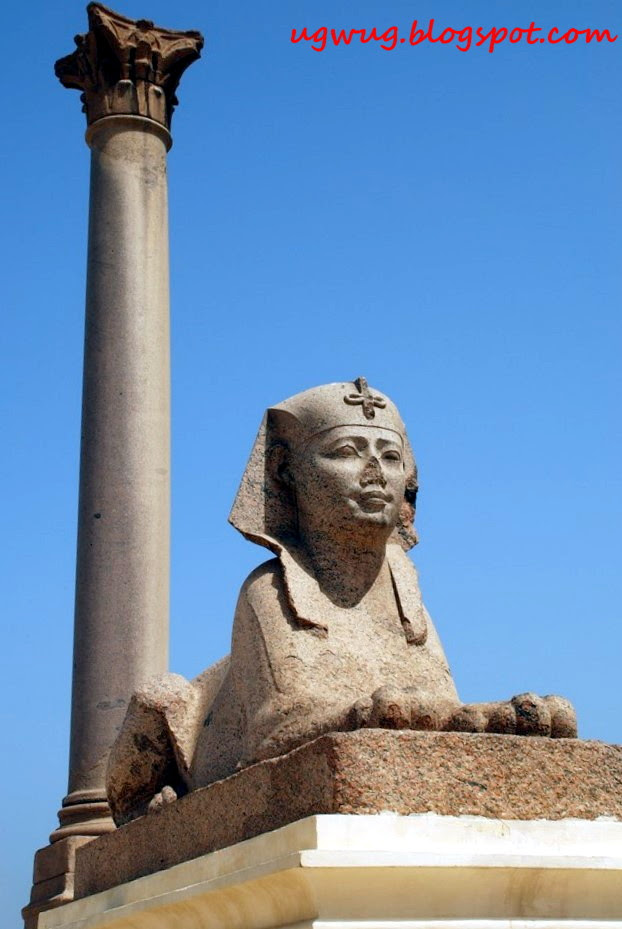 Pompey's Pillar, Amud El-Sawari in Alexandria