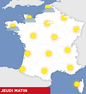 Meteo de demain matin