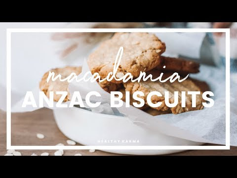 Video Anzac Biscuits Recipe Macadamia