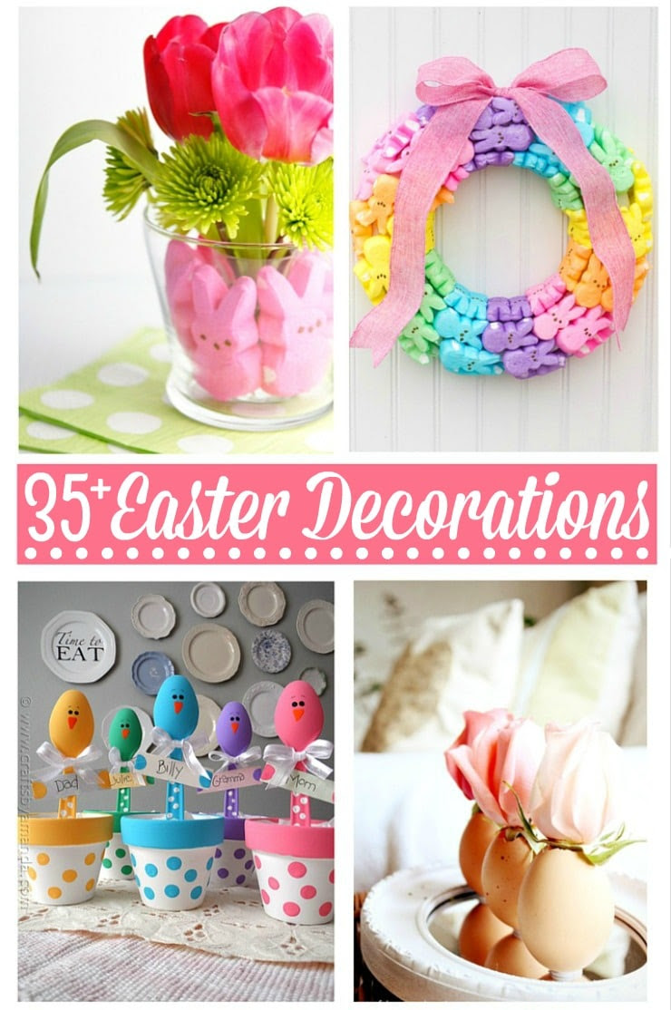 35 Gorgeous Easter Decorations Frugal Mom Eh