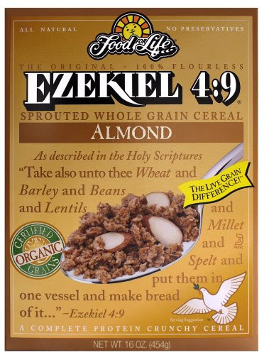 Huge save onalmond flour where to buy Food For Life Ezekiel 4:9 Organic Sprouted Grain Cereal, Almond, 16-Ounce Boxes (Pack of 6)