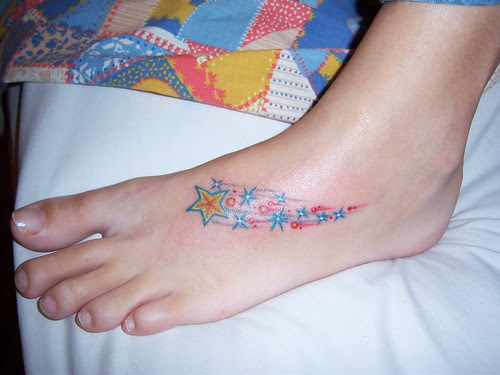 Tattoo Pictures Of Shooting Stars