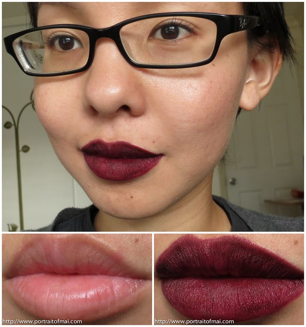 occ cosmetic colour pencil black dahlia swatch