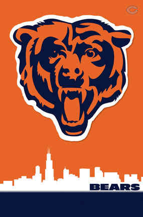 chicago bears logo. Chicago Bears Posters Poster,