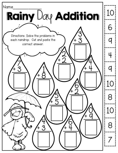  12 best images of spring cut and paste worksheet preschool cut and