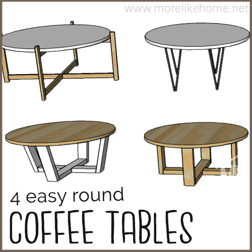 More Like Home Diy Coffee Table Series Kick Off