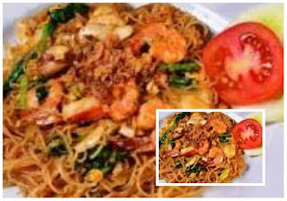 Resep Bihun Goreng Pedas Bumbu Kari Spesial