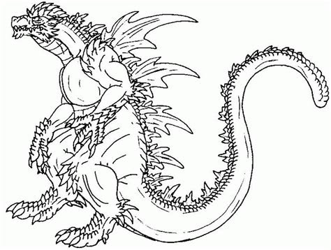 Keep your kids busy doing something fun and creative by printing out free coloring pages. printable godzilla coloring pages coloring home