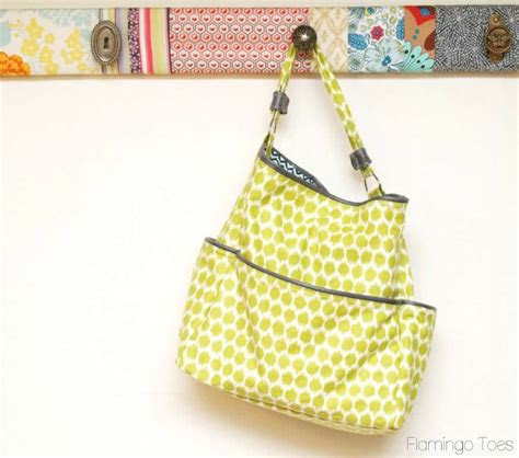 easy diy pocket tote tutorial