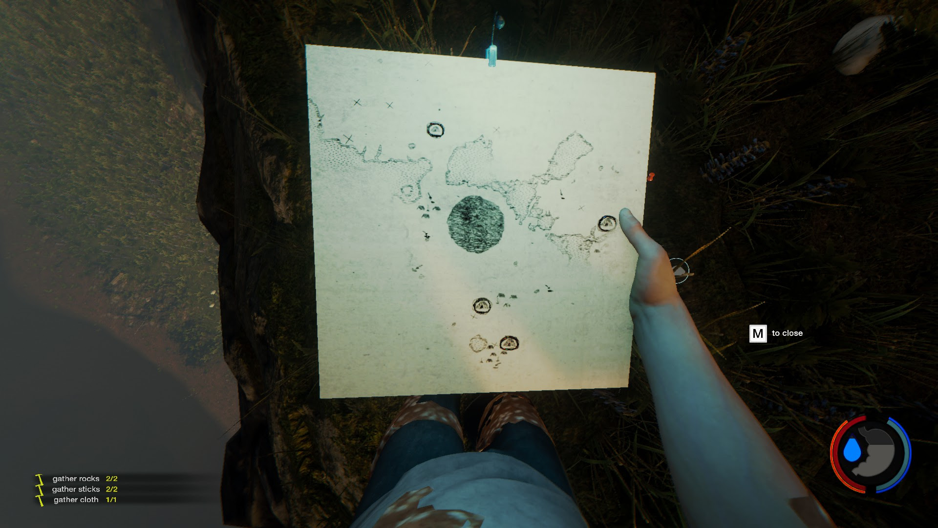 What Do The Markings On The Map Mean E G Those X Marks Theforest