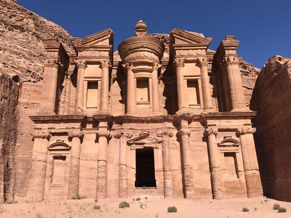 Monastery Petra Jordan