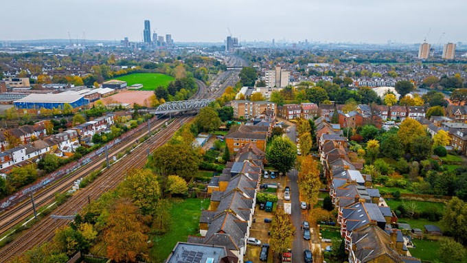 A brand new town is being built in west London
