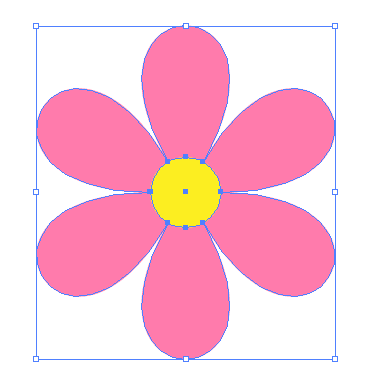 簡単 イラレで花のイラストを作成する方法 How To ブログ実践