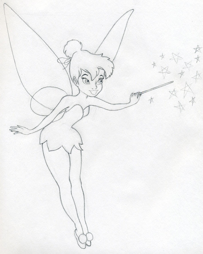 Free Drawing Tinkerbell Download Free Clip Art Free Clip