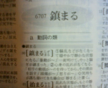 講談社 類語大辞典 柴田武 山田進編 魂の落書き おでんまちのひ 店主の日記