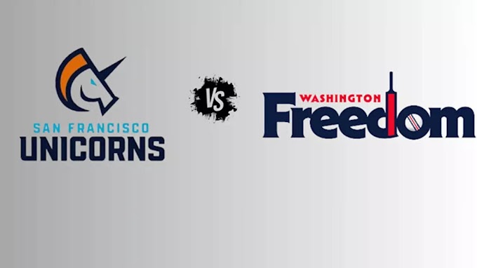 MLC Live: San Francisco Unicorns vs Washington Freedom