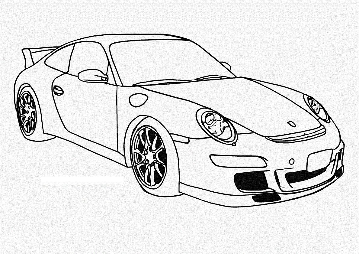 34 dessins de coloriage voiture de course à imprimer sur LaGuerche.com