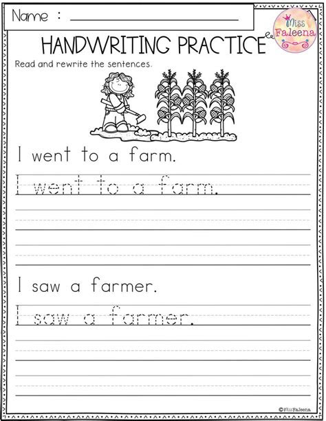This set of 200+ short vowel sentence practice worksheets is perfect for phonics word work centers. fall handwriting practice handwriting worksheets for kindergarten