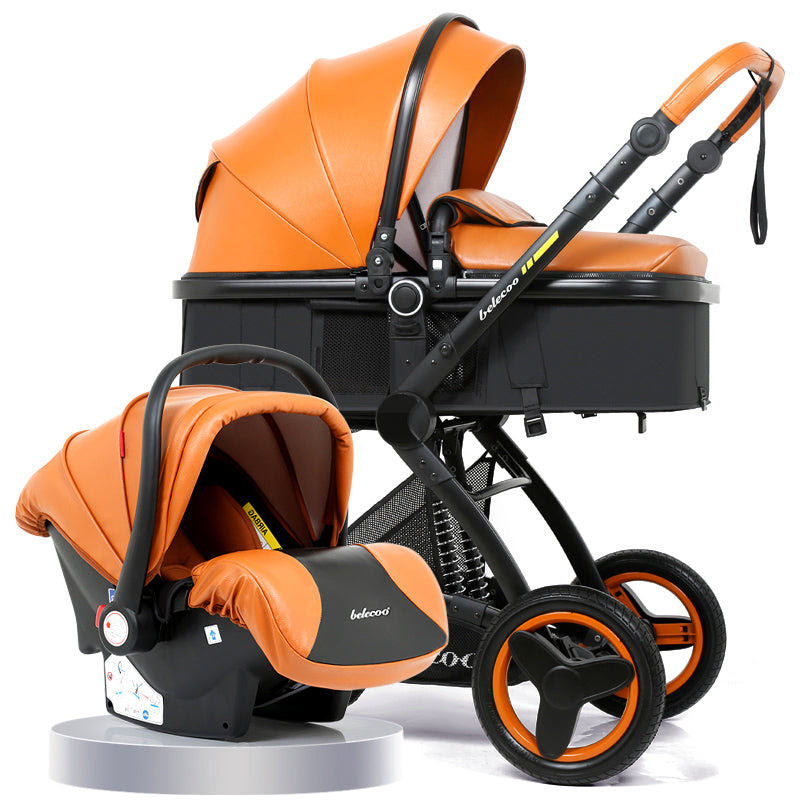 Belecoo Brand Luxury Baby Stroller 3 in 1 Travel System ...