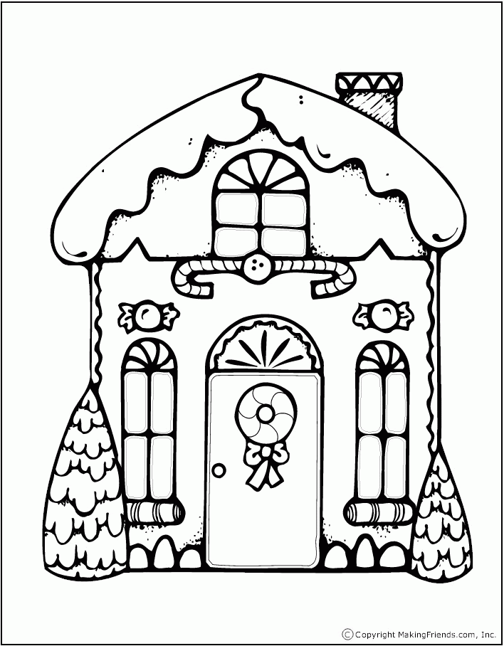 free picture of a house to color download free clip art