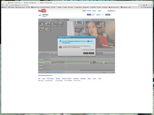 YouTube - WeVideo Export