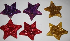 sparkly stars
