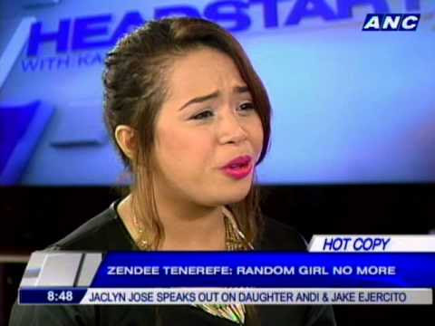 Zendee Tenerefe: Random girl no more - YouTube