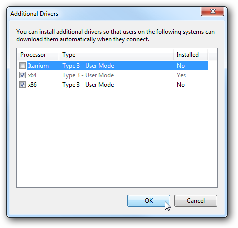 3 Printer add drivers