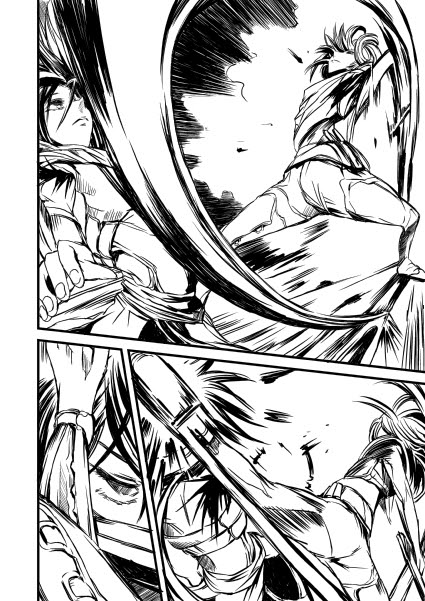 いぬくきょ まんがかくよ かっこいい必殺技を考えたぞ 斜めに吹っ飛んだ