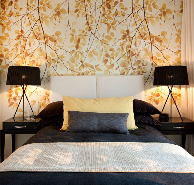 40 Beautiful Wallpapers for a Spring Bedroom Decor