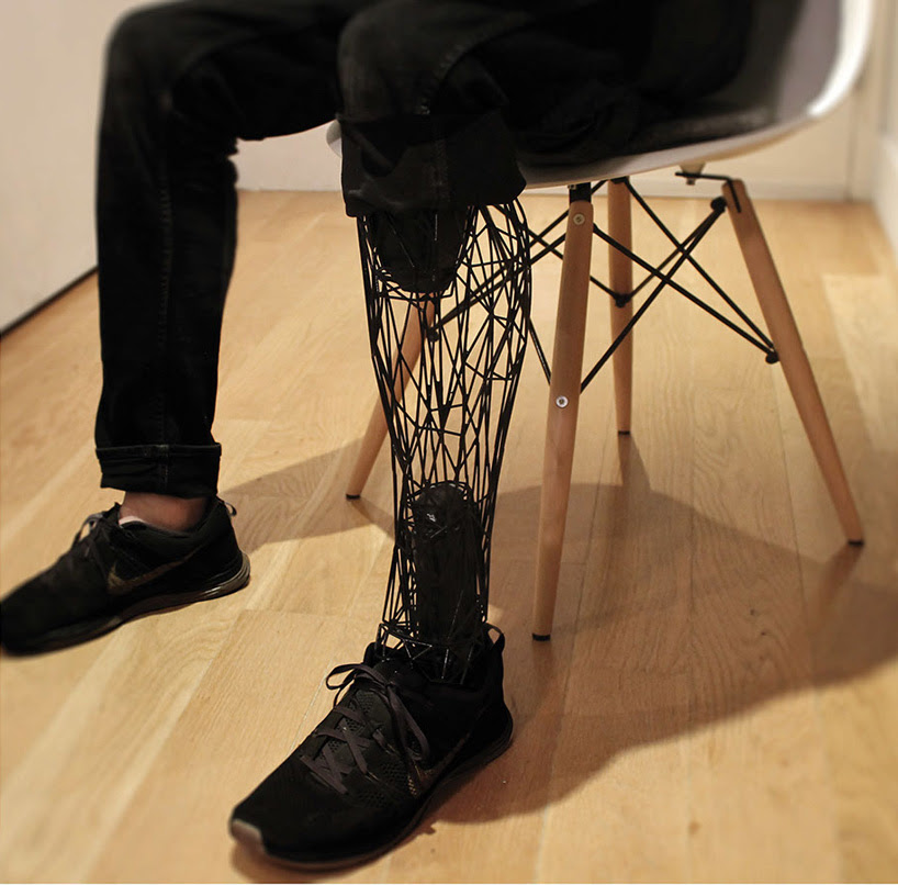 クールすぎる 3dプリンター製の低コストメッシュ義足 Exo Prosthetic が素晴らしい Ideahack