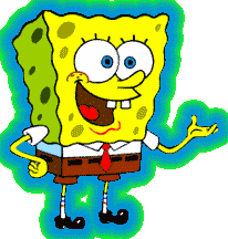 Glowing Spongebob Glitter Graphics MyNiceProfile com Glowing Spongebob Glitter Graphics MyNiceProfile com