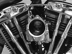 Classic chopper v-twin