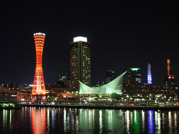 一時期 会社のパソコンの壁紙にしていた神戸の夜景 色々思い出して 写真共有サイト フォト蔵