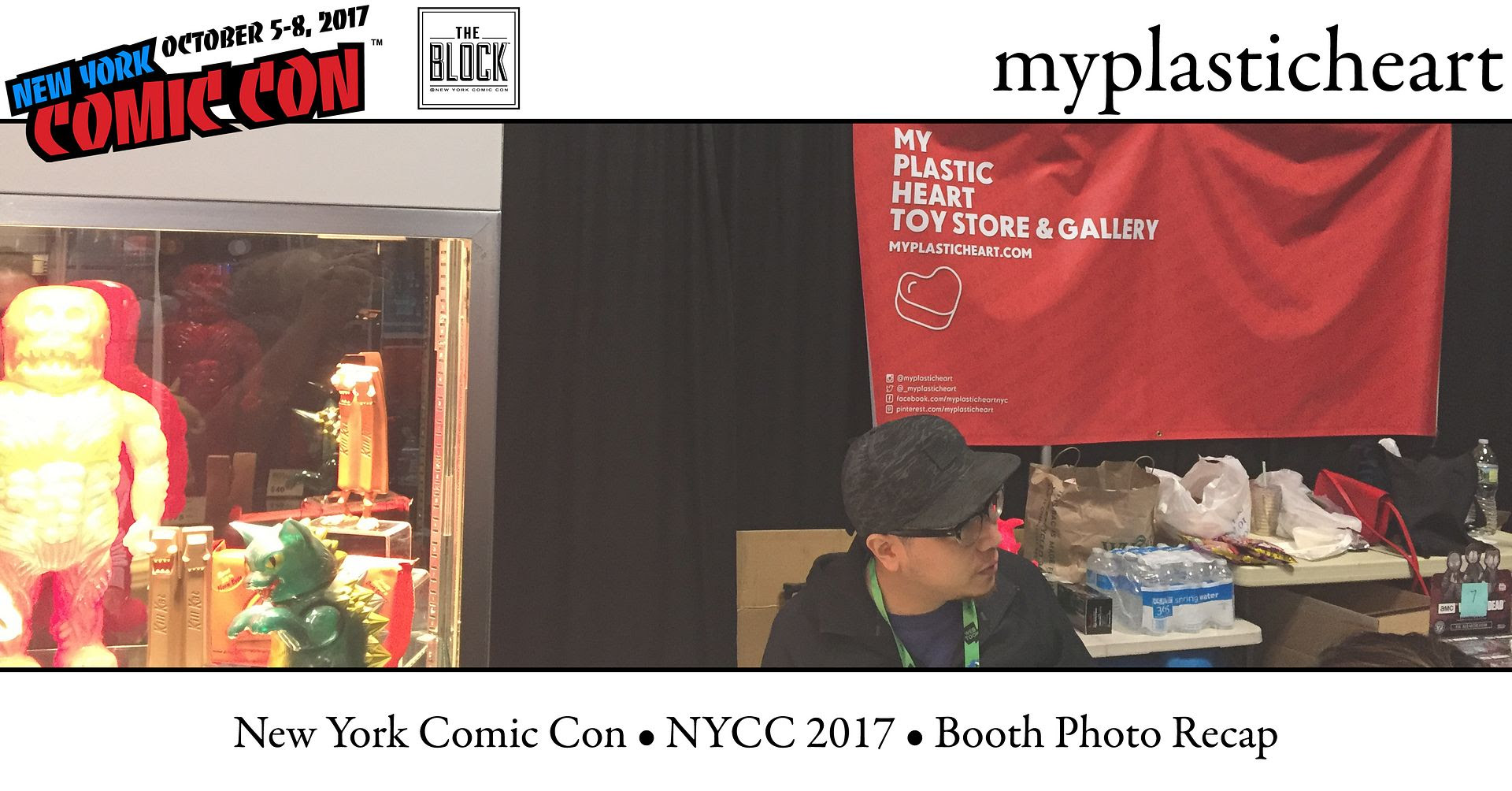 PHOTO RECAP: myplasticheart's Booth at NYCC 2017!