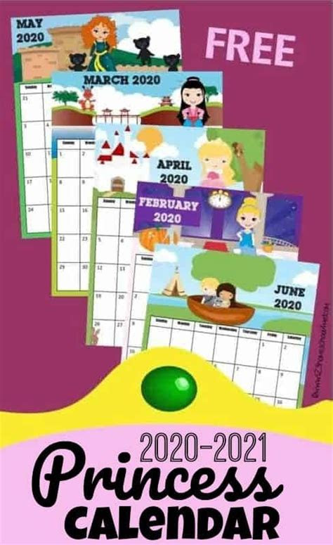  free printable disney calendar 2021 musings of an average mom free