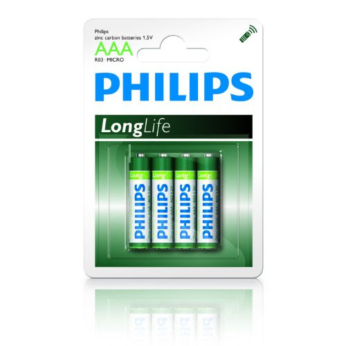  Philips 54943 Pile(4) R03 AAA Longlife
