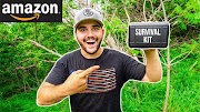 bass fishing at night Testing CHEAP Amazon SURVIVAL KIT!!! (Only $25)